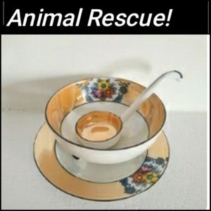 3 for $40 Bundle Sale: Vintage yellow floral teacup/ saucer